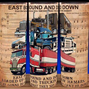 East Bound and Down from Smokey and The Bandit Trucks Cup Mug Tumbler 20 oz